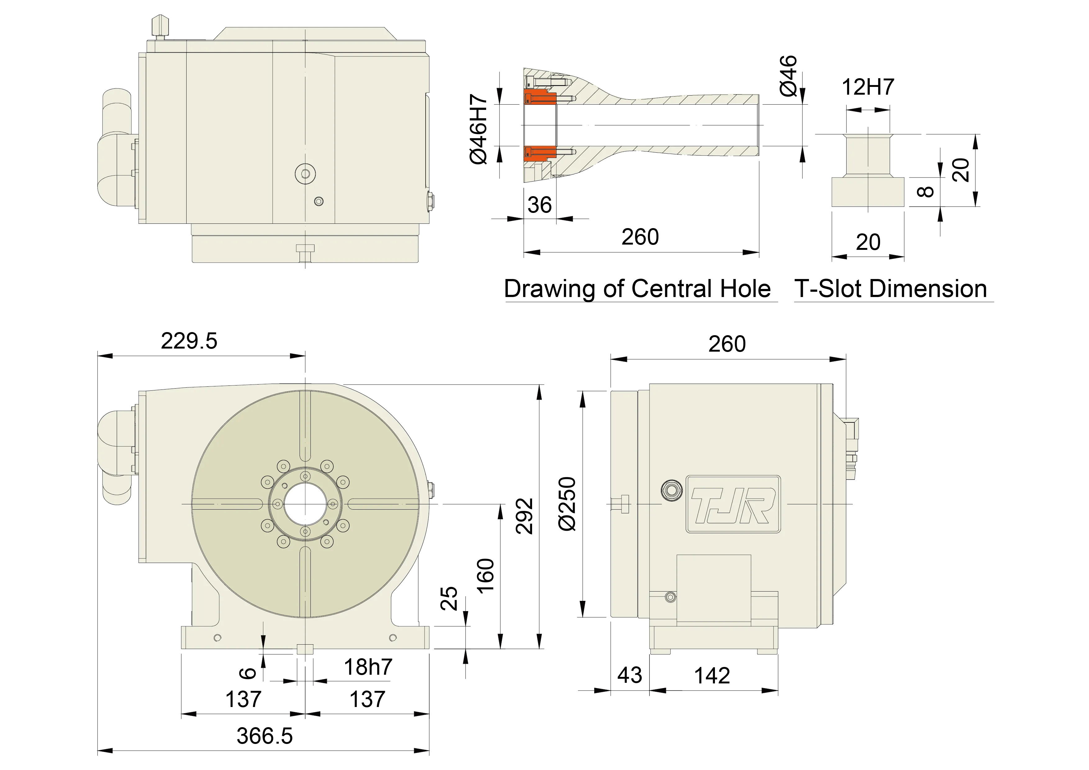 AD-261iB-FA - Product Dimension dimensions
