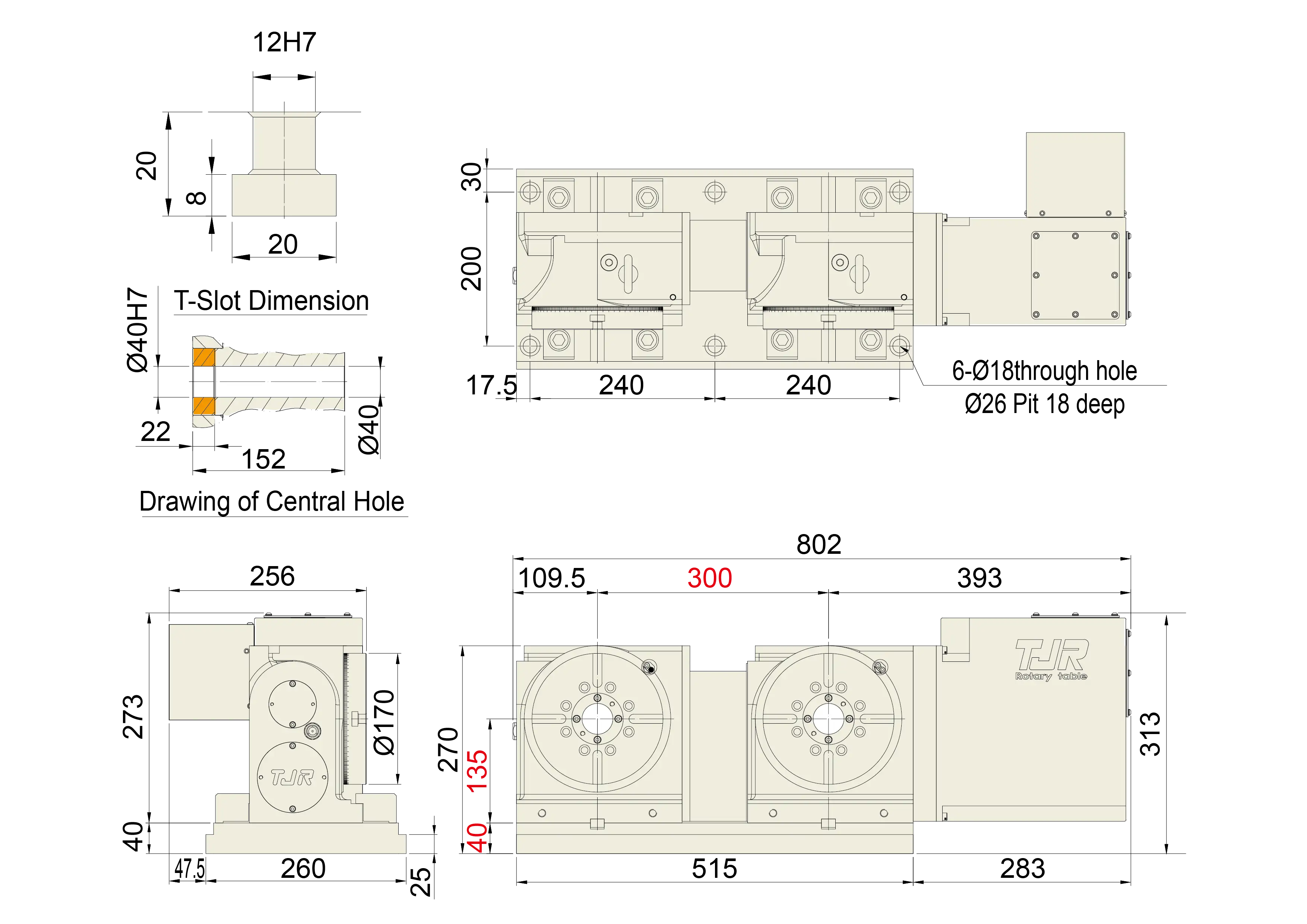 AR-170-2W - Product Dimension dimensions