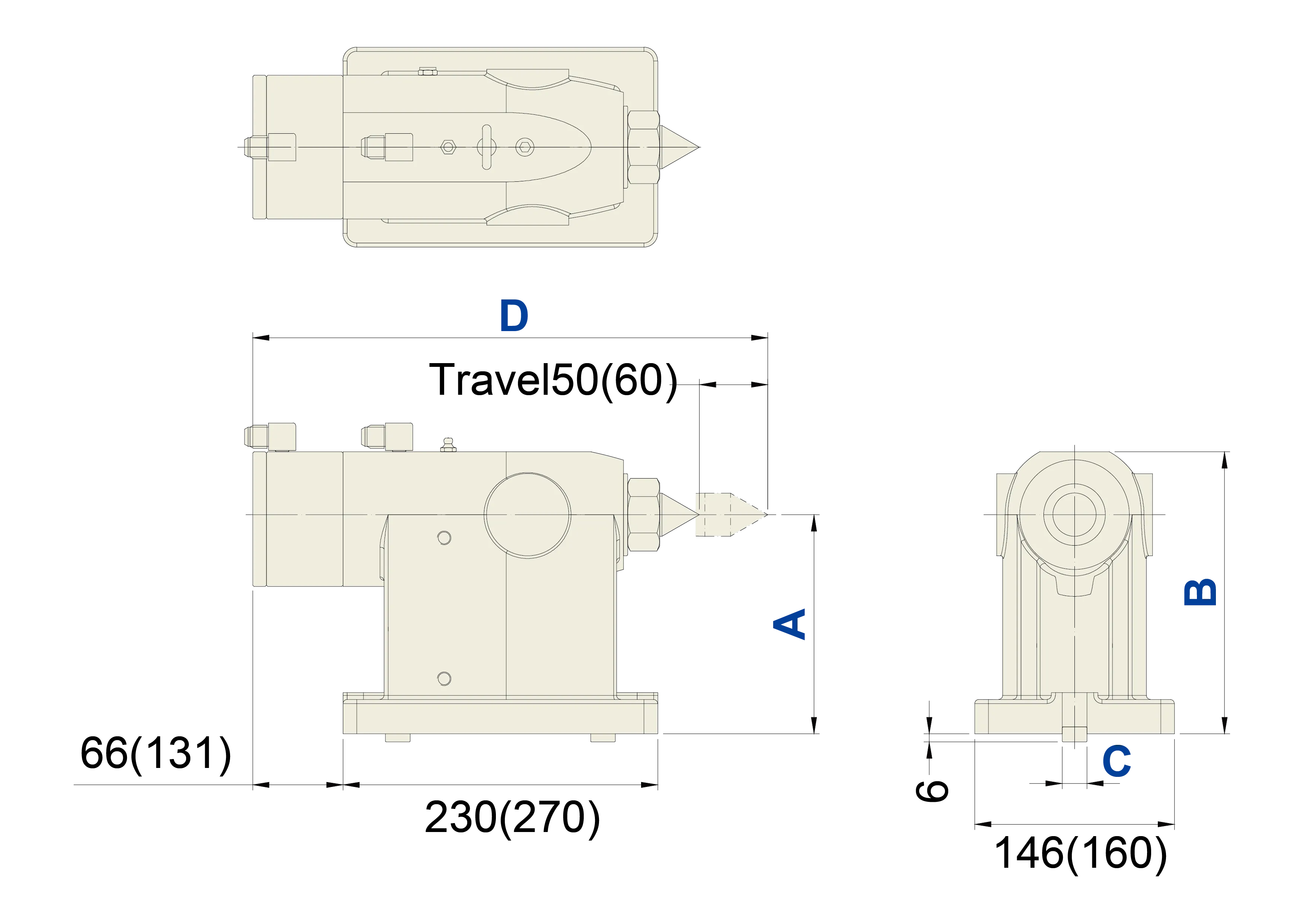 HTTJ-320 - Product Dimension dimensions